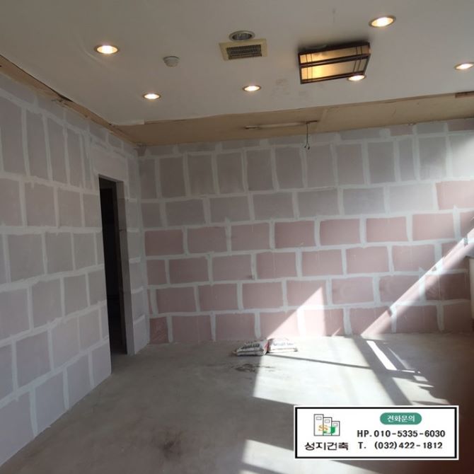 인천 서구 심곡동 교회 현장